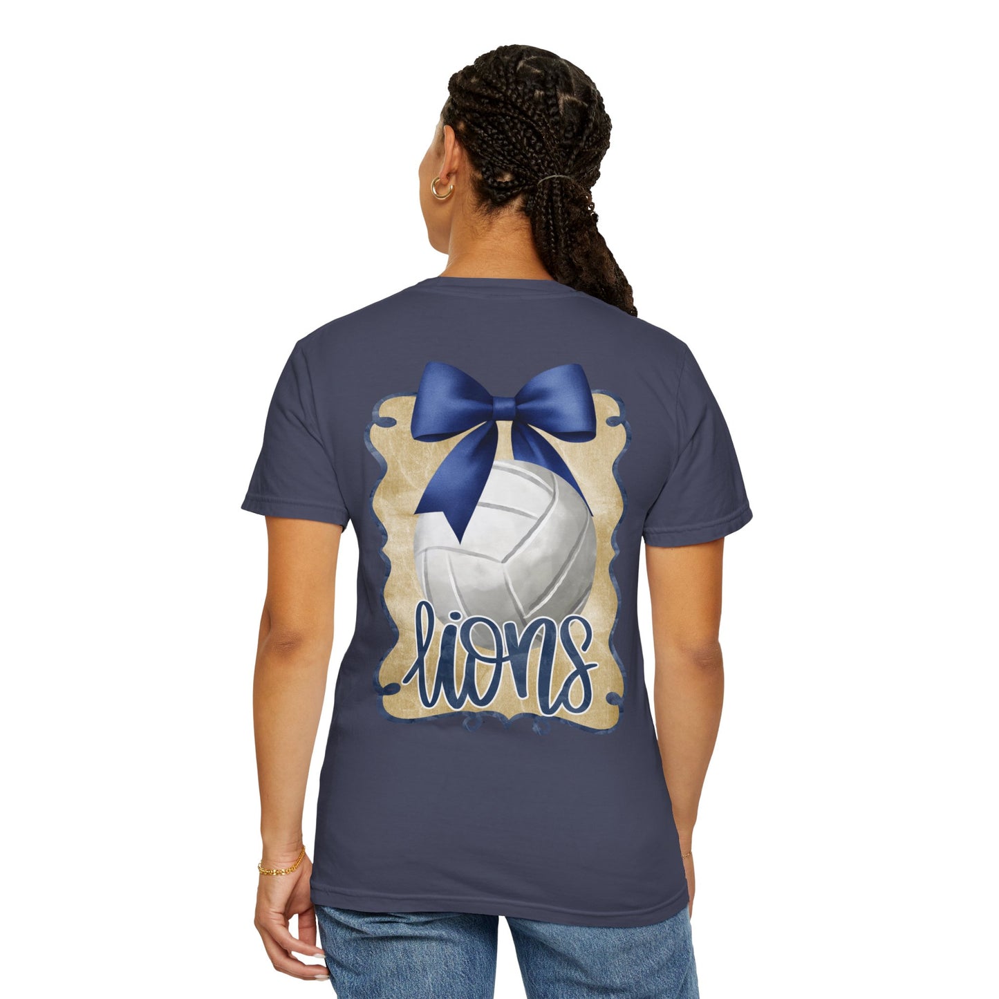 Foley Lions Coquette Volleyball 2 Sided - Comfort Colors