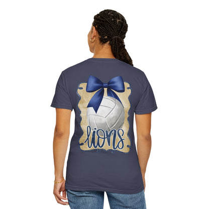 Foley Lions Coquette Volleyball 2 Sided - Comfort Colors