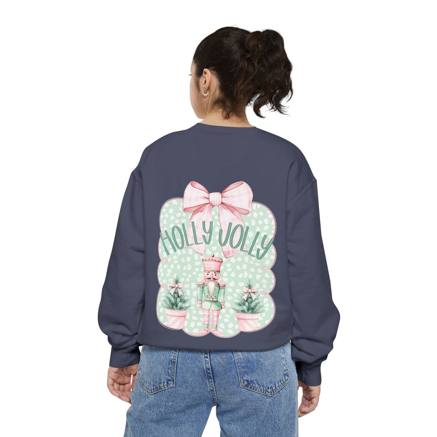 Holly Jolly Unisex Sweatshirt - Comfort Colors