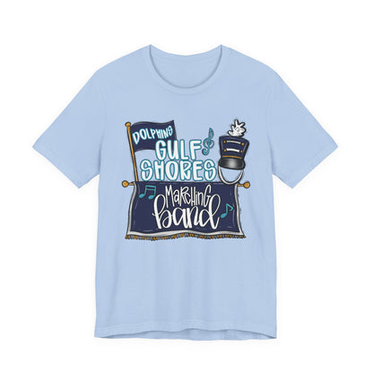 Adult Gulf Shores Band Tee - Bella Canvas