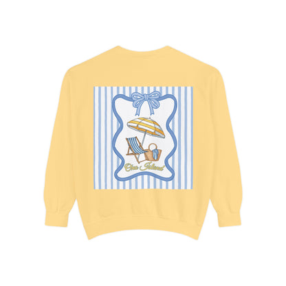 Adult Coquette Beachy Ono Island Sweatshirt - Comfort Colors
