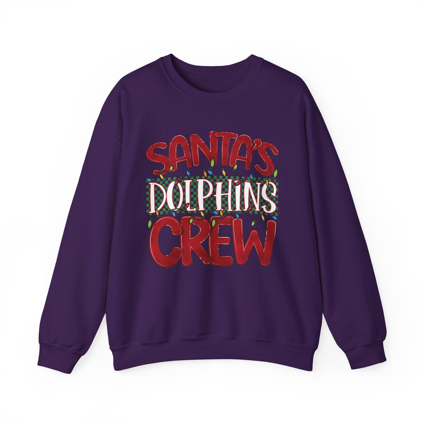 Santa's Dolphins Crew - Gildan