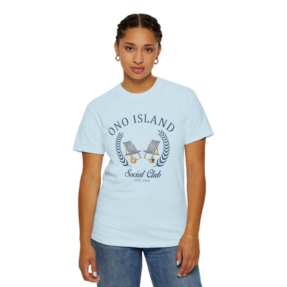 Ono Island Social Club Tee - Comfort Colors