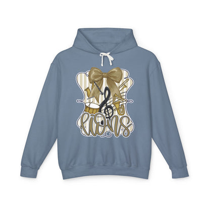 Adult Lions Coquette Band Hoodie - Comfort Colors