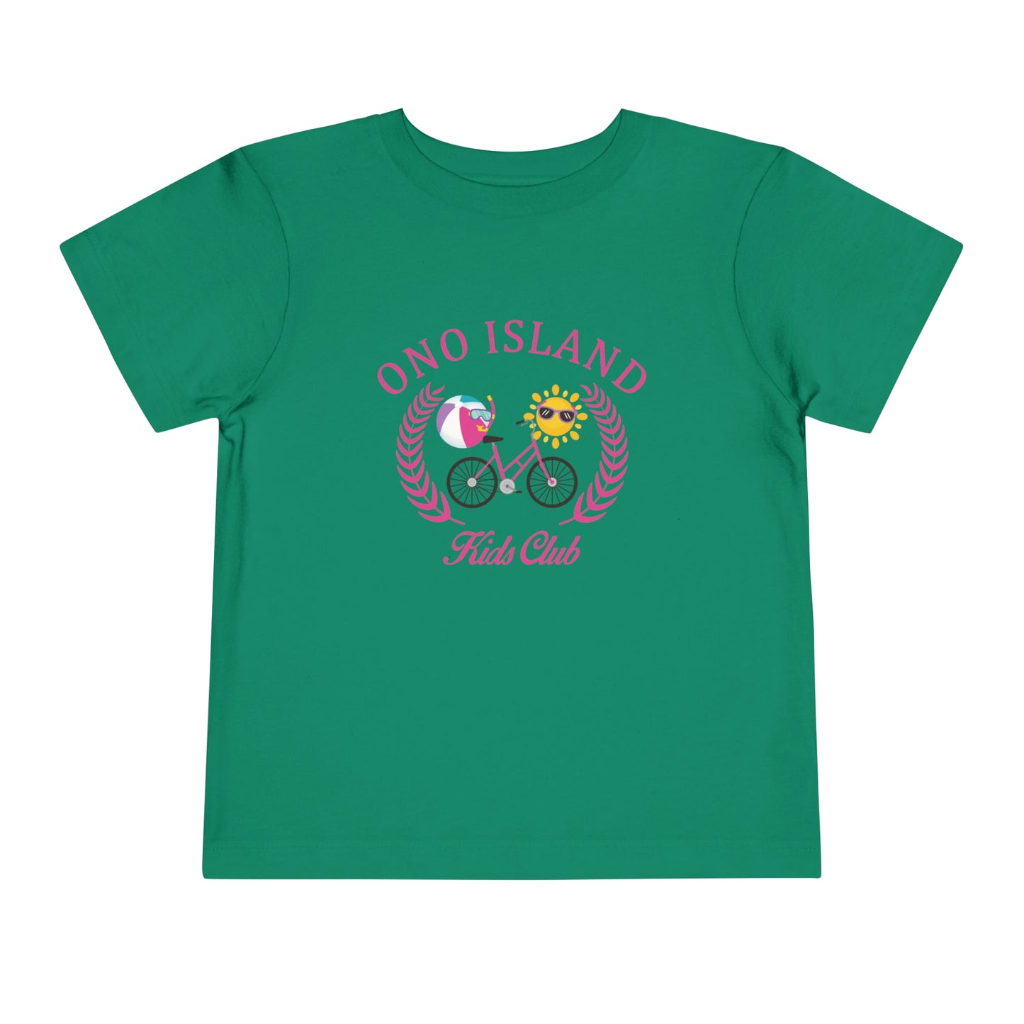 Ono Island Kids Club Toddler Pink Tee - Bella Canvas