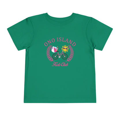 Ono Island Kids Club Toddler Pink Tee - Bella Canvas