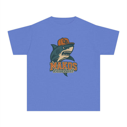 Makos Youth Baseball Tee - Comfort Colors