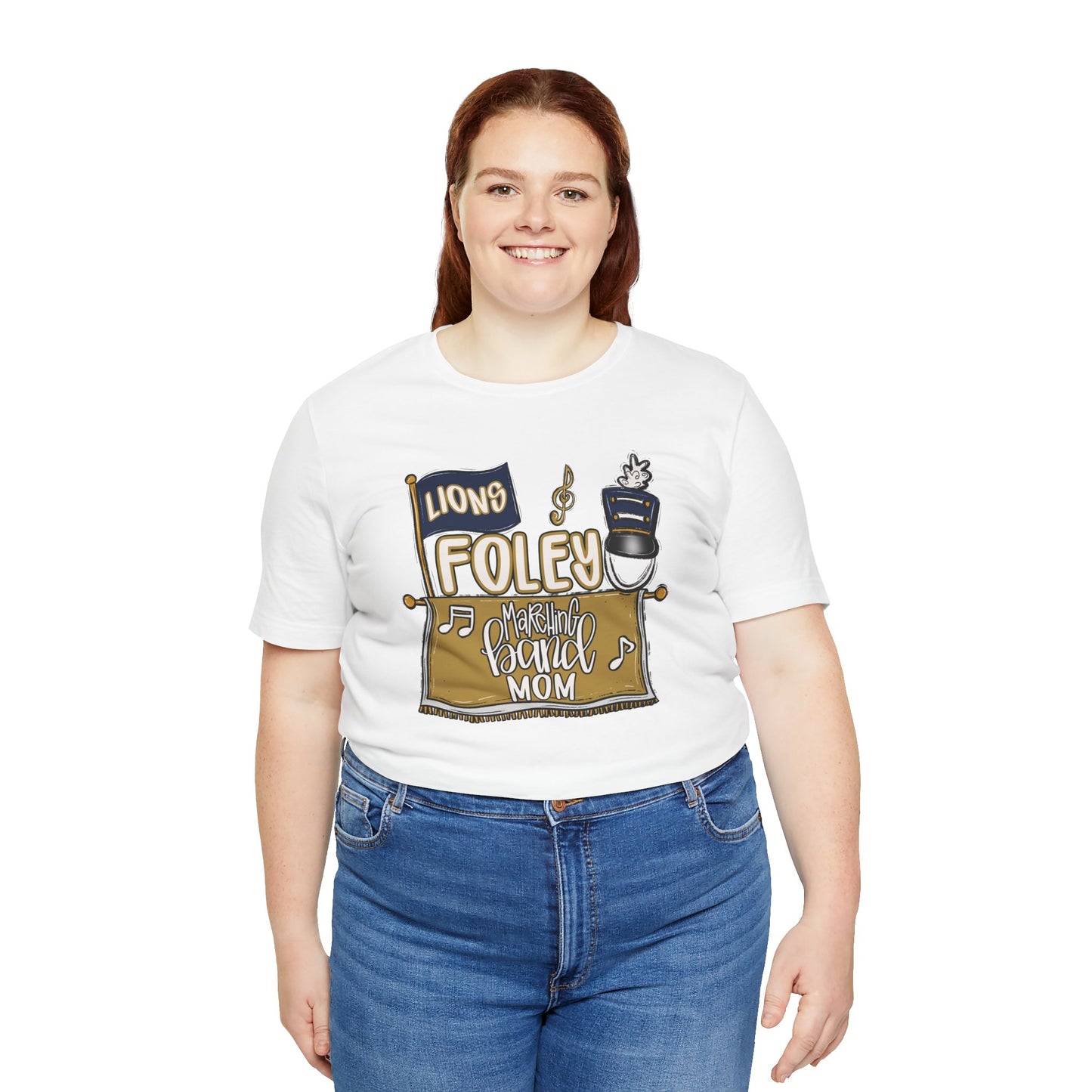 Adult Foley Lion Mom Tee - Bella Canvas