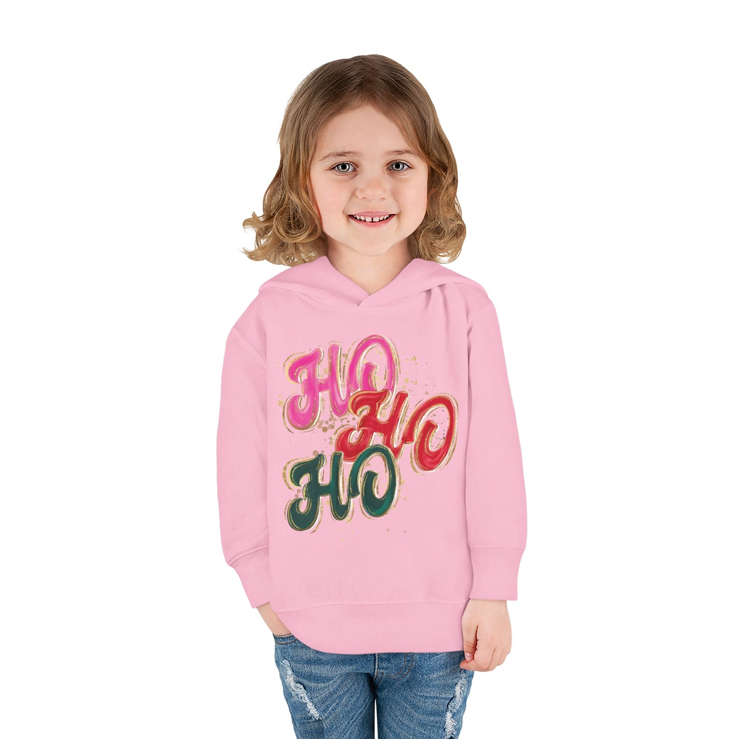Toddler HO HO HO Hoodie - Rabbit Skins Brand