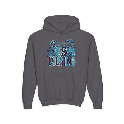 GS Dolphins Youth Hoodie - Gildan