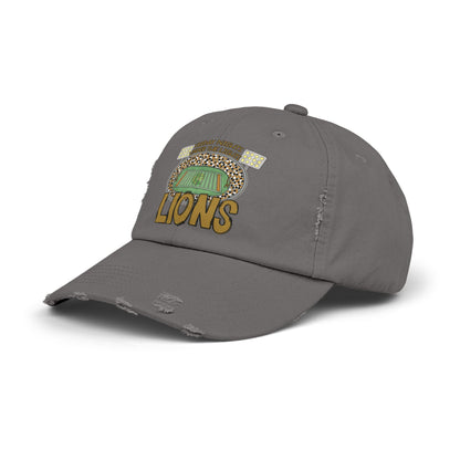 Lions Friday Night Lights Unisex Distressed Cap