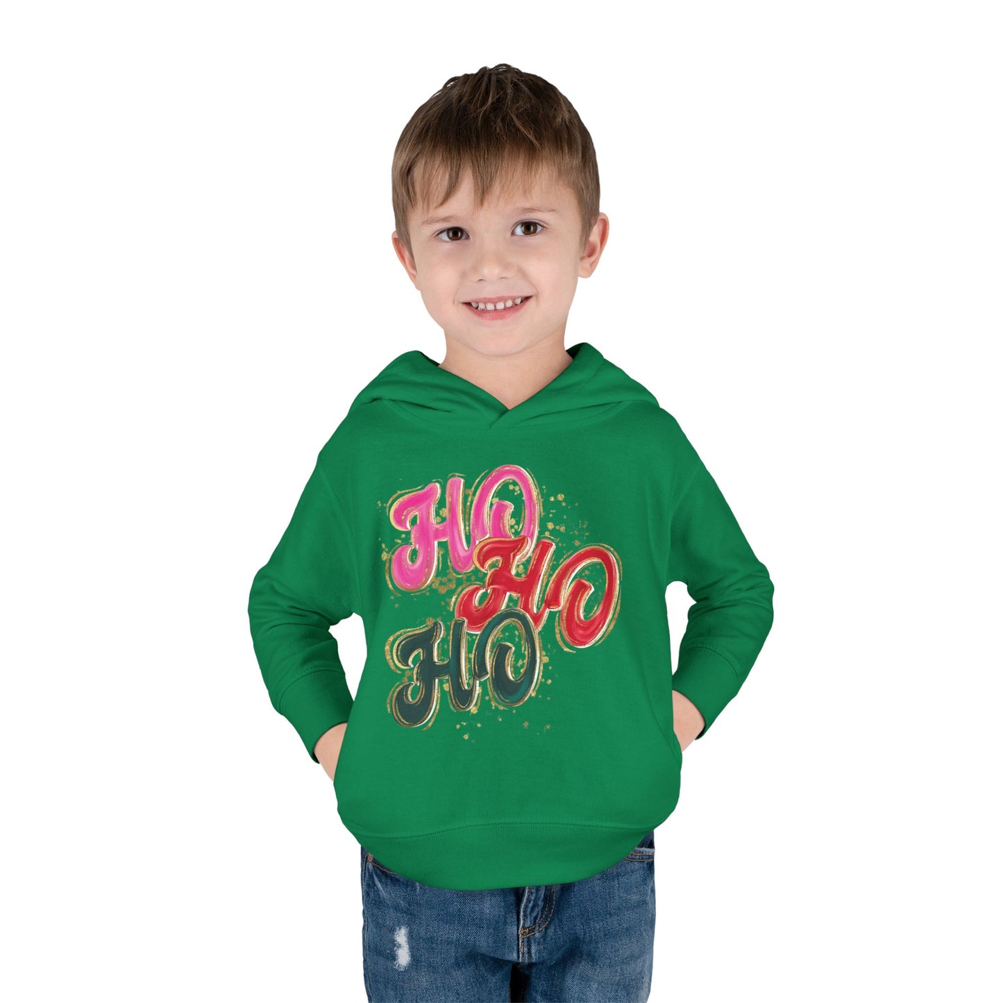 Toddler HO HO HO Hoodie - Rabbit Skins Brand