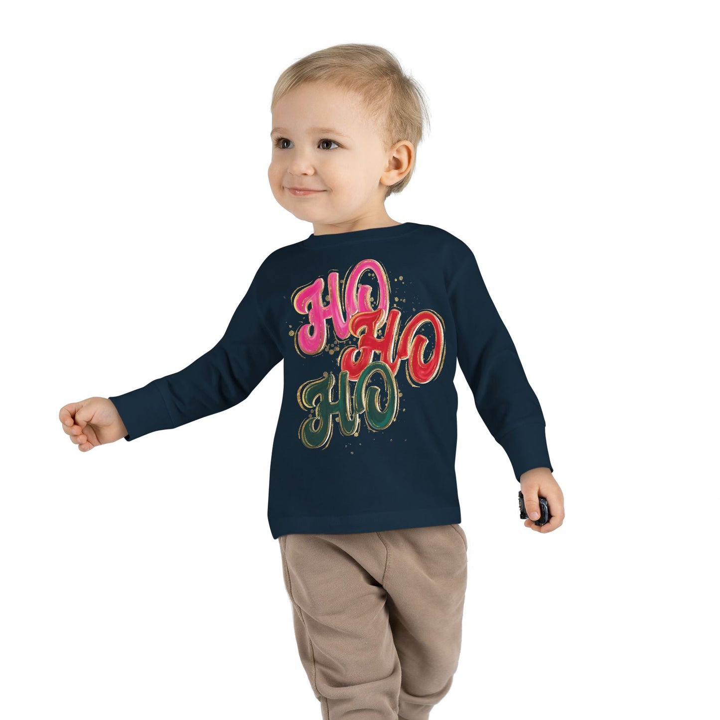 Toddler Ho Ho Ho Longsleeve Gildan