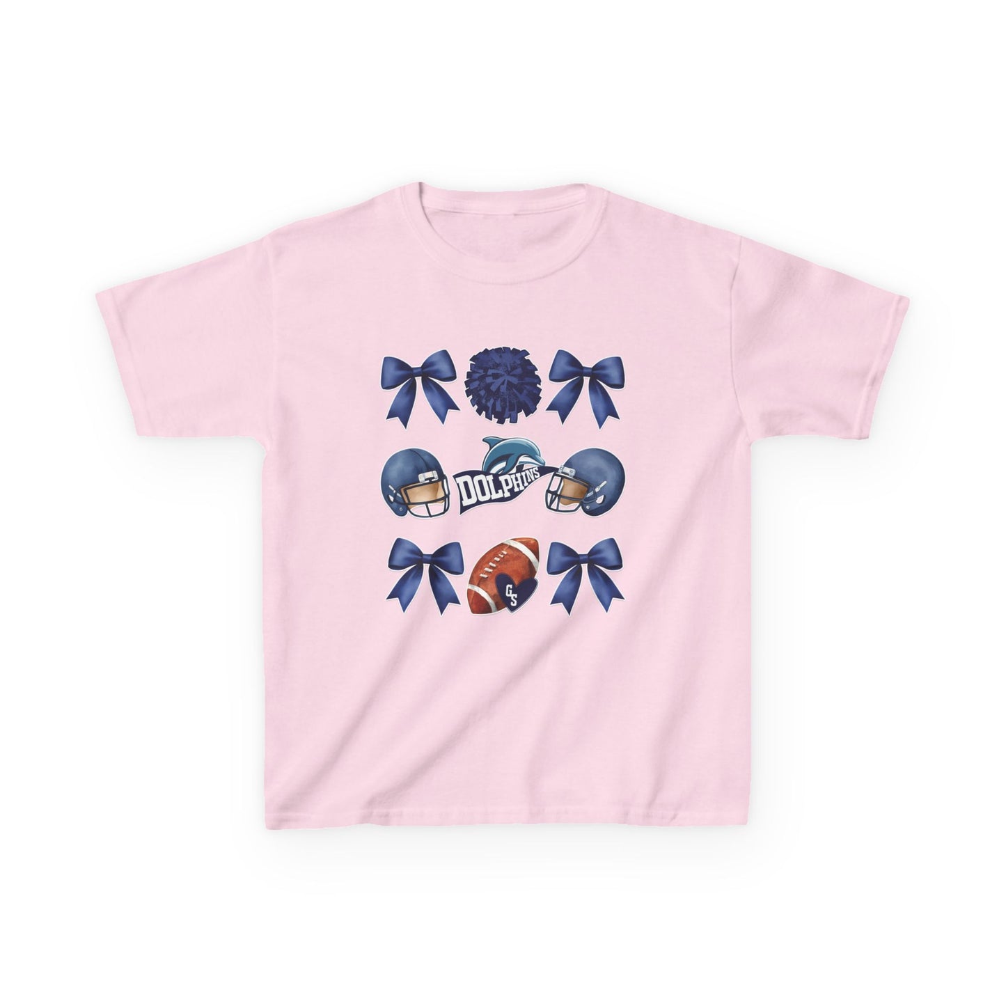 Youth Coquette Dolphins Pennant Tee