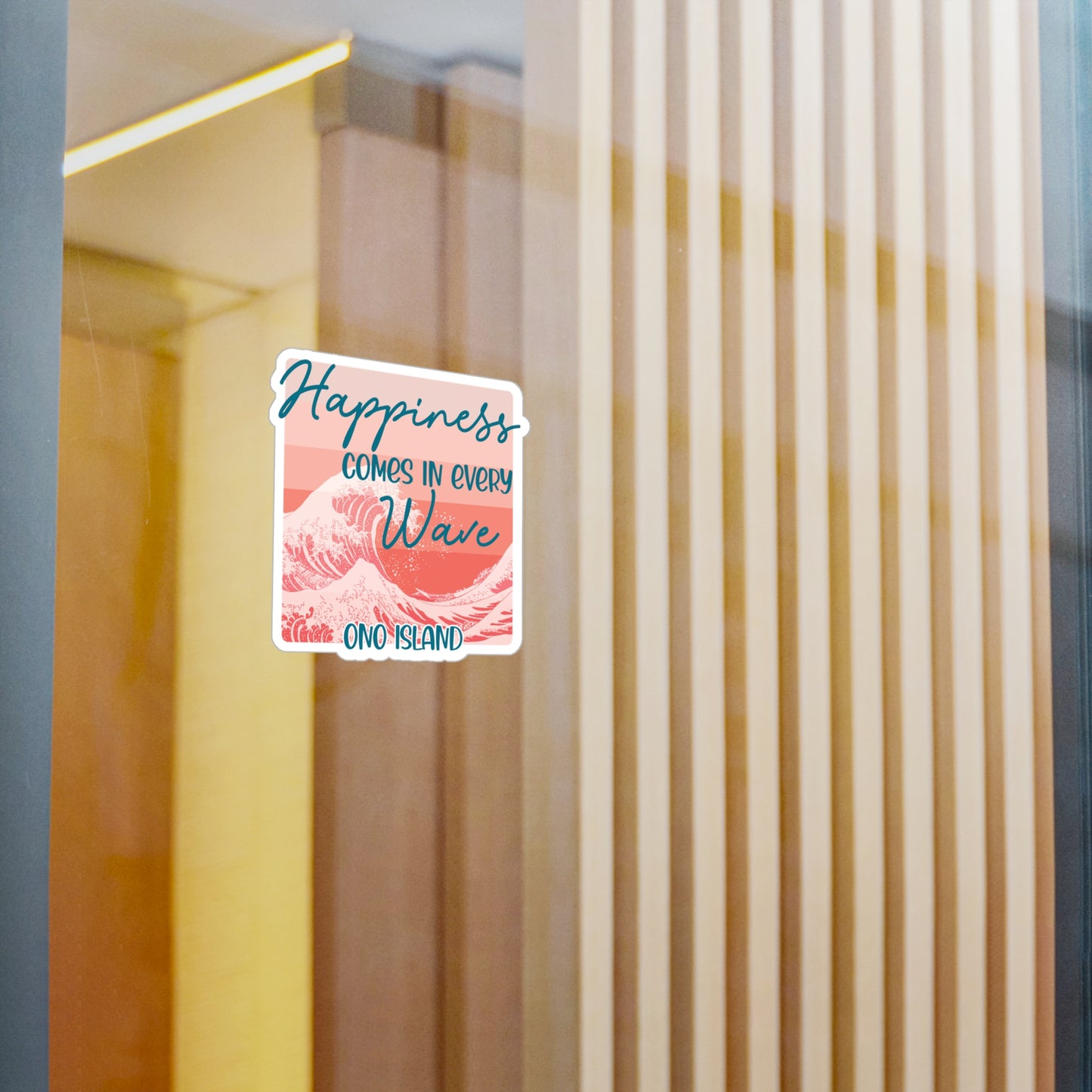 Ono Happiness Wave Vinyl Decals