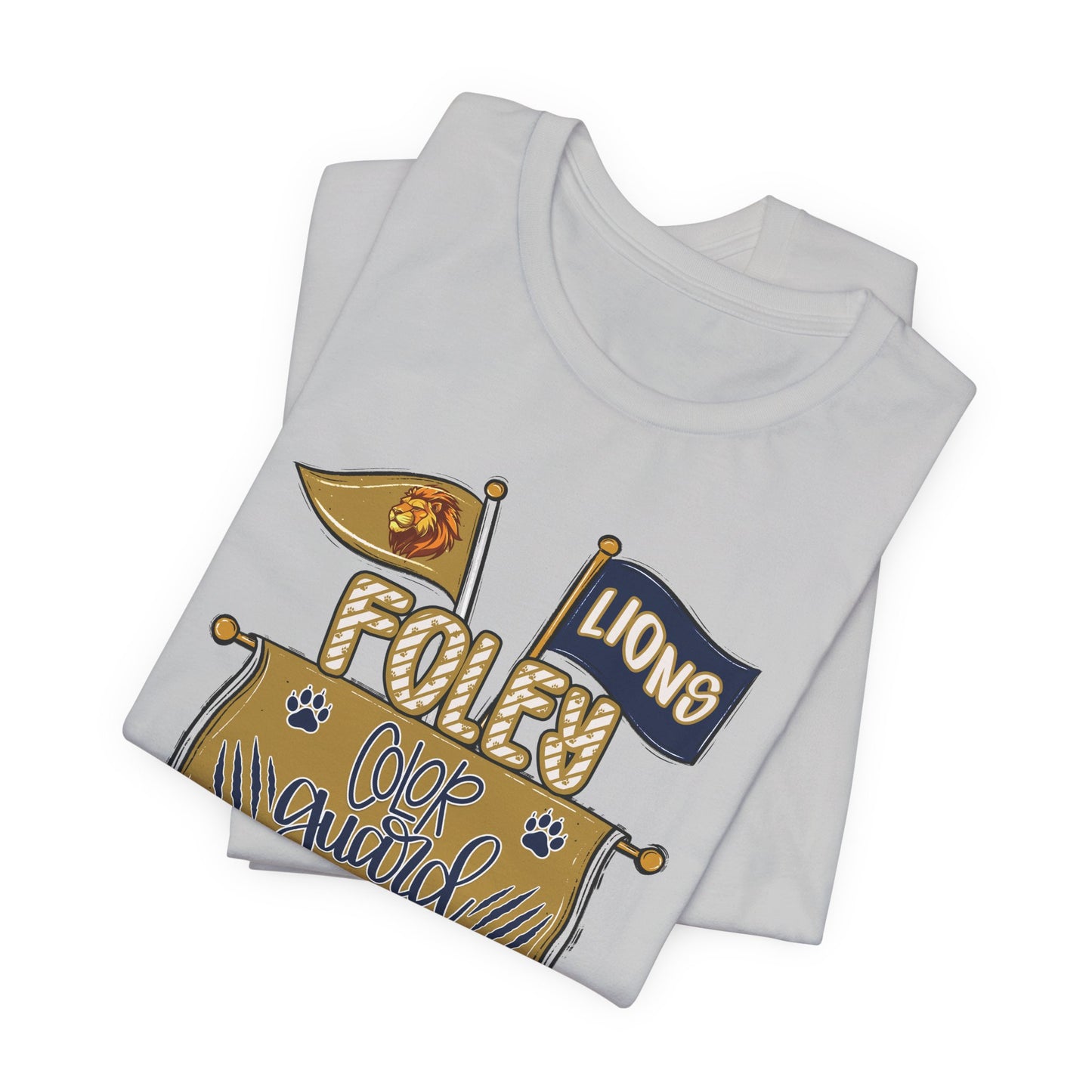 Foley Lions Color Guard Jersey Tee - Bella Canvas