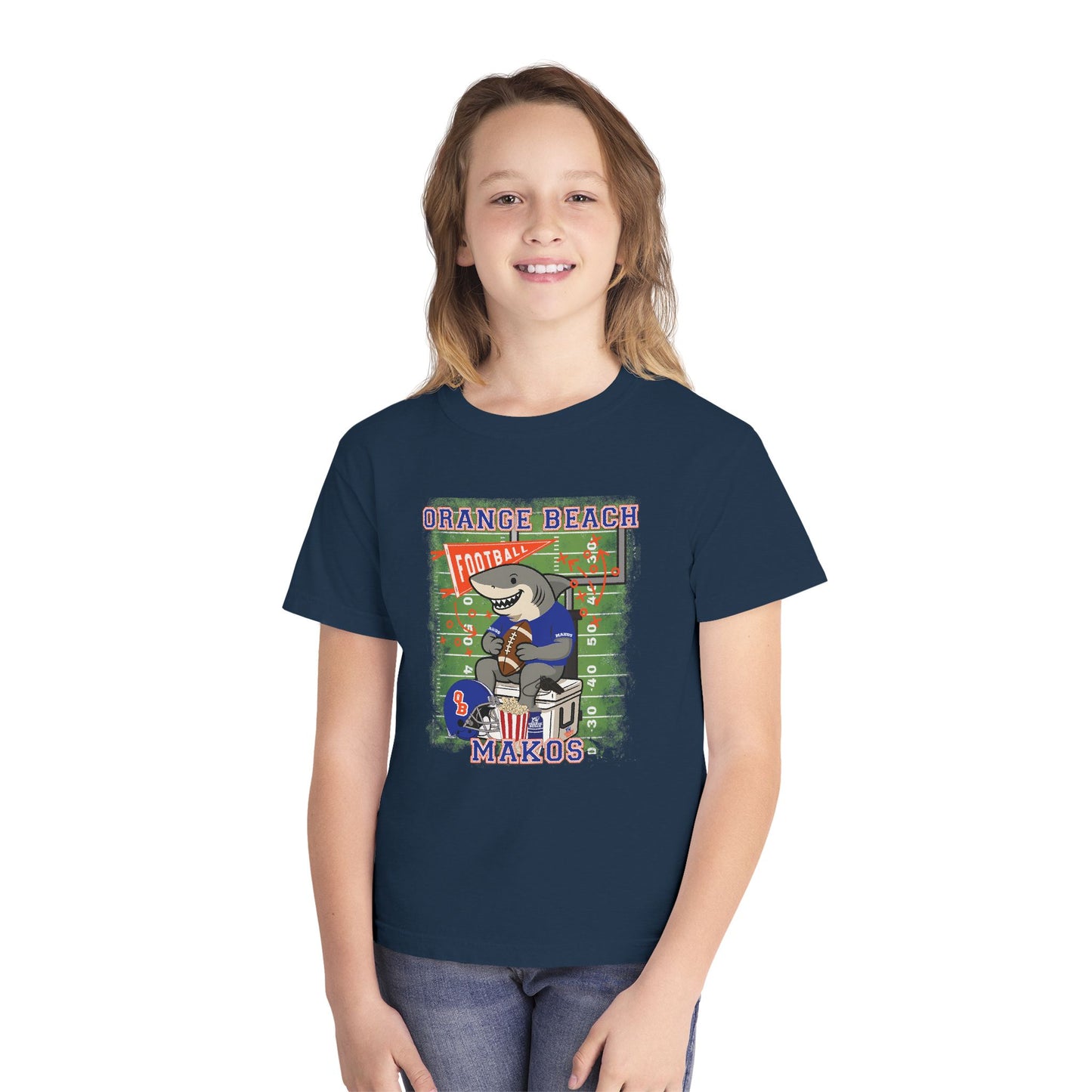 Youth Makos Tailgating Tee - Comfort Colors