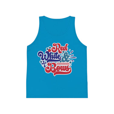 Red, White & Bows Kids Tank