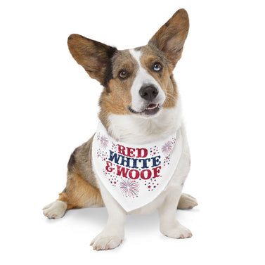 XL Red White & Woof for Dogs
