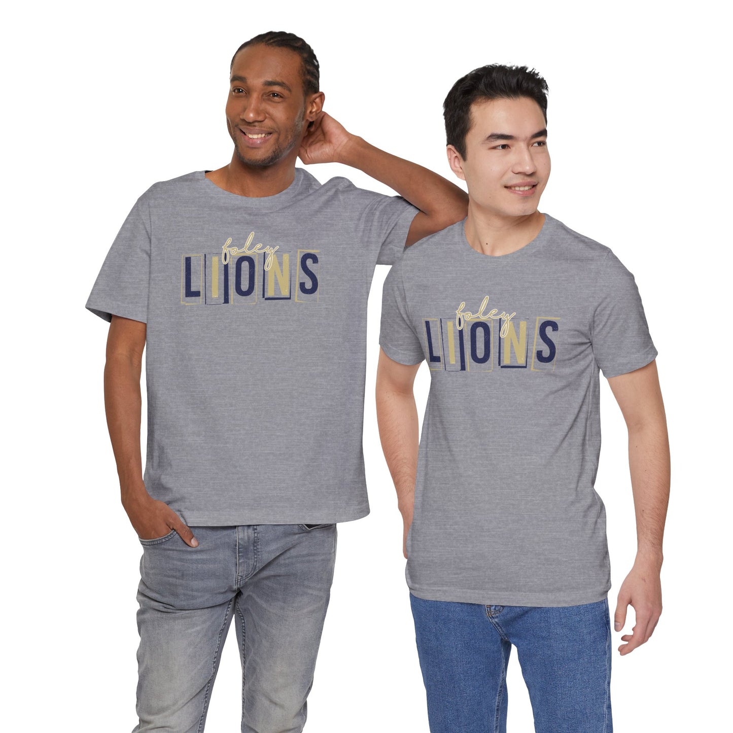 Foley Lions Boxy Tee - Bella Canvas
