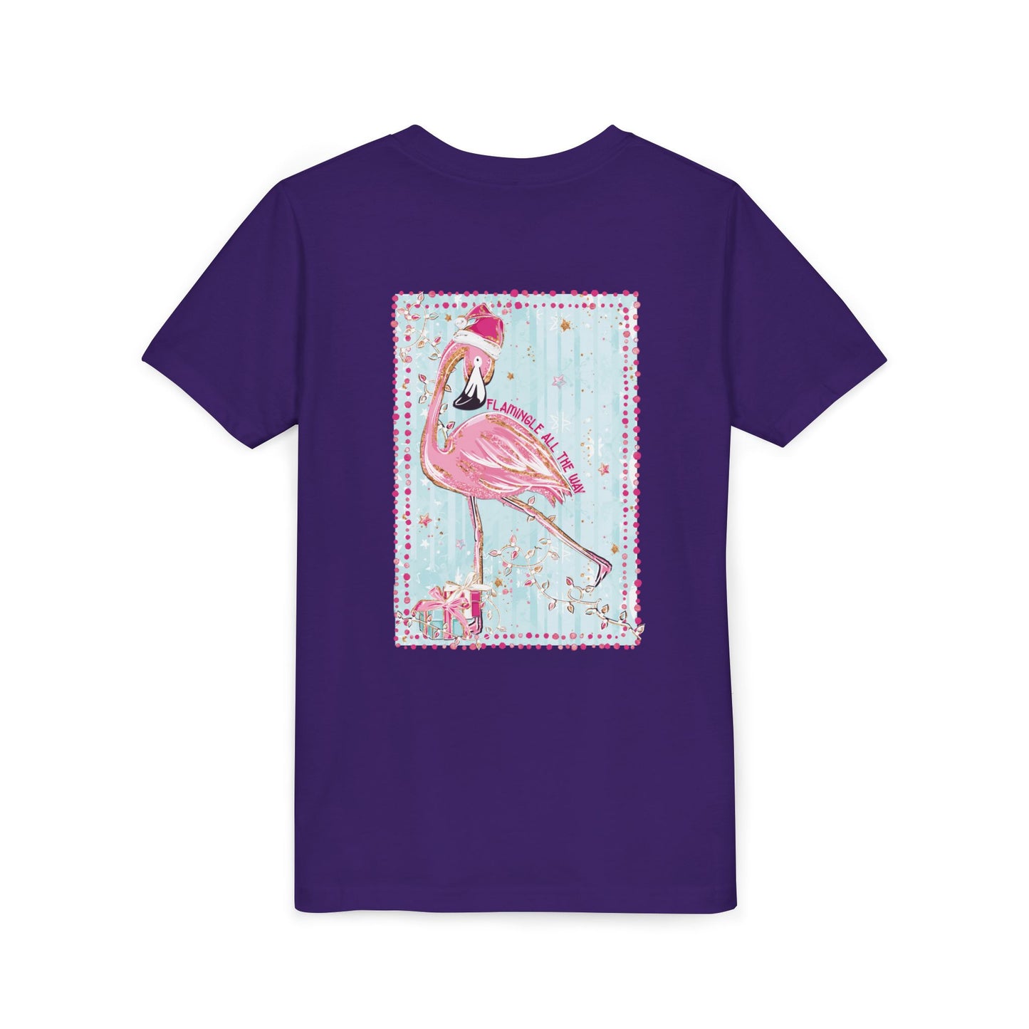 Flamingle All the Way - Bella Canvas