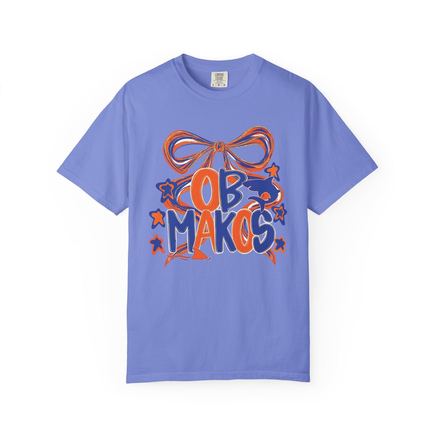 Adult OB Makos Bow Tee - Comfort Colors
