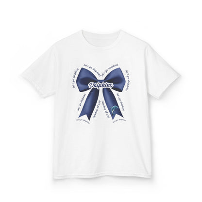 Coquette We Are The Dolphins Bow Tee