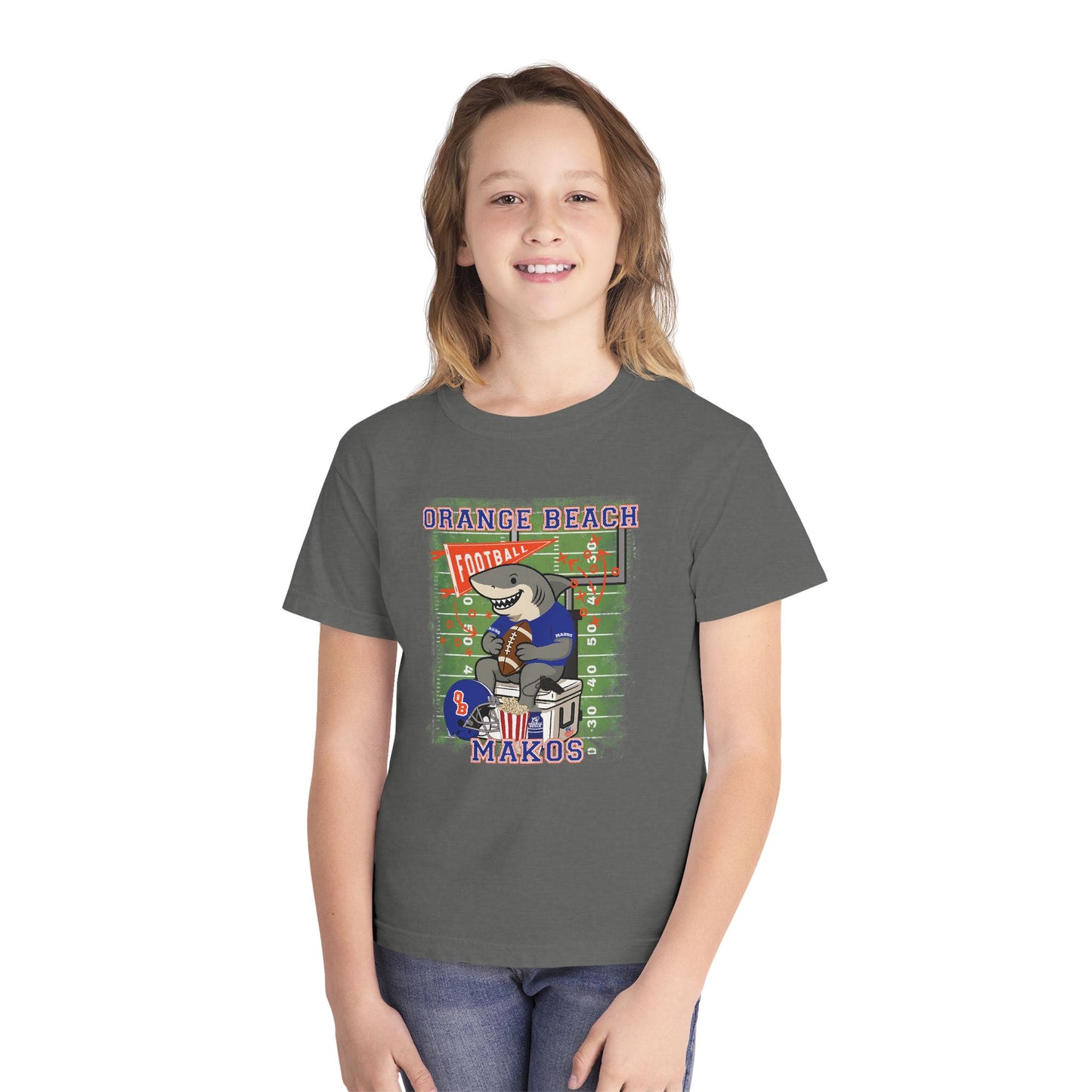 Youth Makos Tailgating Tee - Comfort Colors
