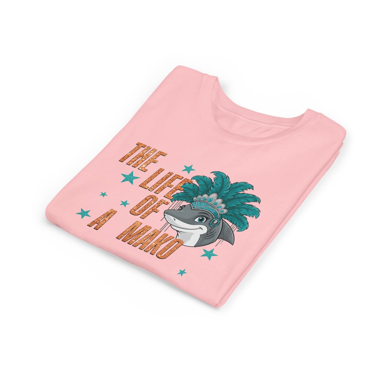 Life of a Makos FAUX Glitter - Bella Canvas