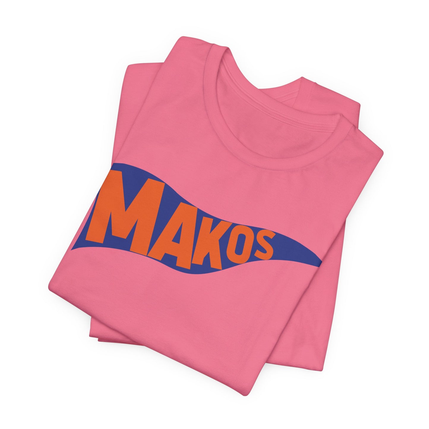 Adult Makos Pennant Unisex Jersey Tee - Bella Canvas