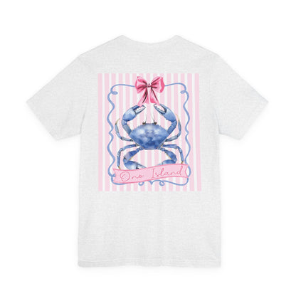 Adult Ono Island Preppy Crab T-Shirt - Bella Canvas