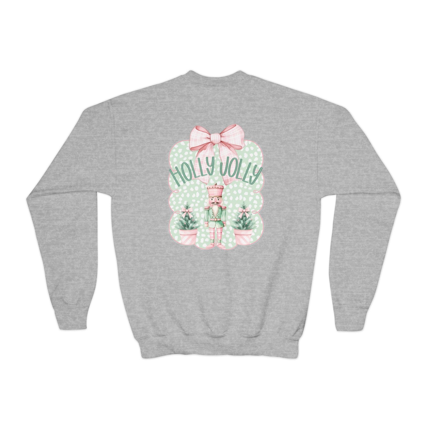 Youth Holly Jolly Nutcracker Sweatshirt - Gildan
