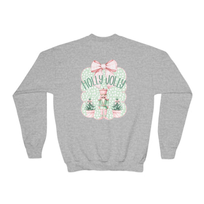 Youth Holly Jolly Nutcracker Sweatshirt - Gildan