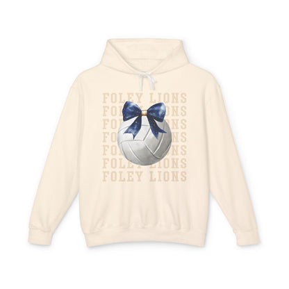 Foley Lions Volleyball Coquette Hoodie