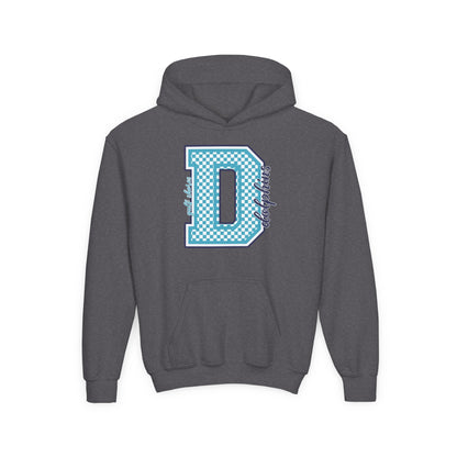 Youth Preppy Checkerboard D Hoodie