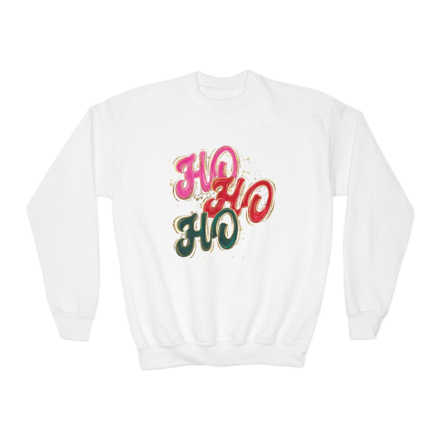 Youth HO HO HO Sweatshirt Gildan