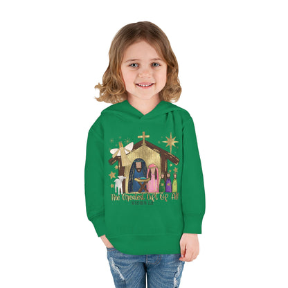 "The Greatest Gift of All" Toddler Hoodie