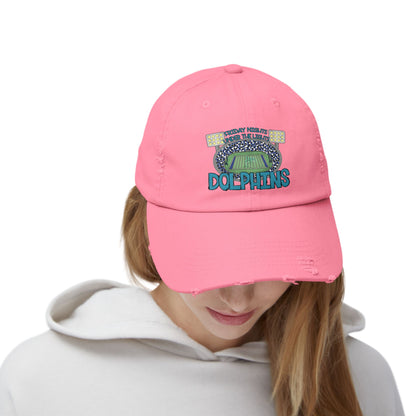 Dolphins Friday Night Lights Unisex Distressed Cap