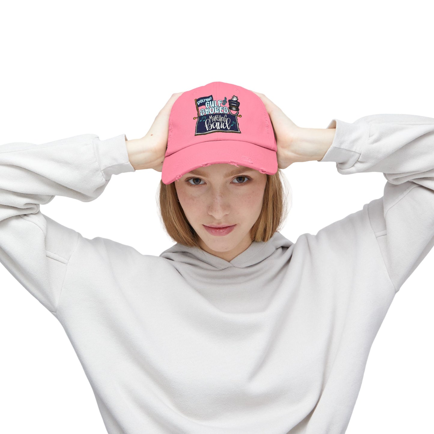 GS Marching Band Distressed Cap