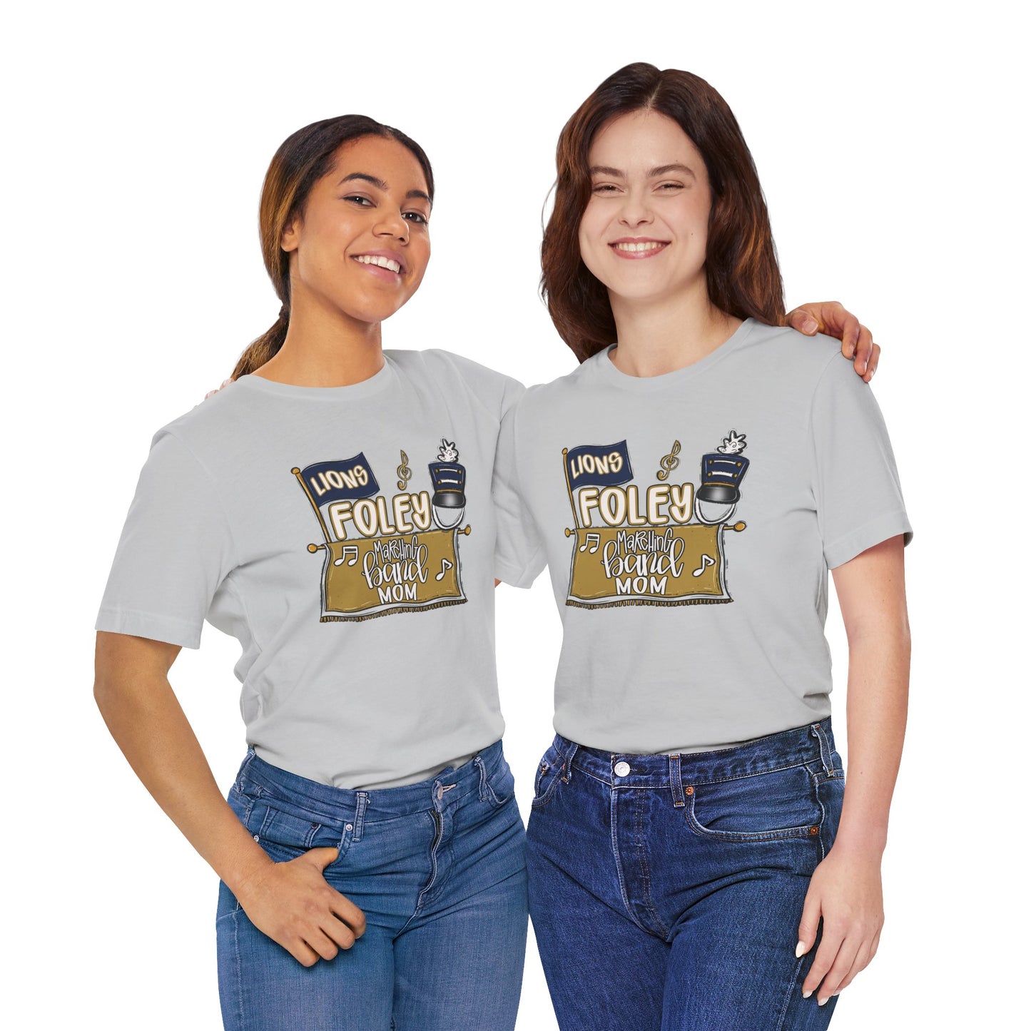 Adult Foley Lion Mom Tee - Bella Canvas
