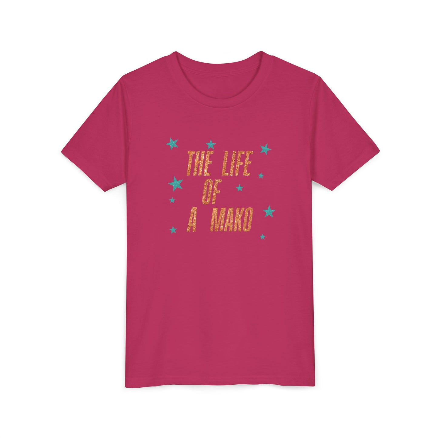 Life of a Mako FAUX  Glitter - Bella Canvas