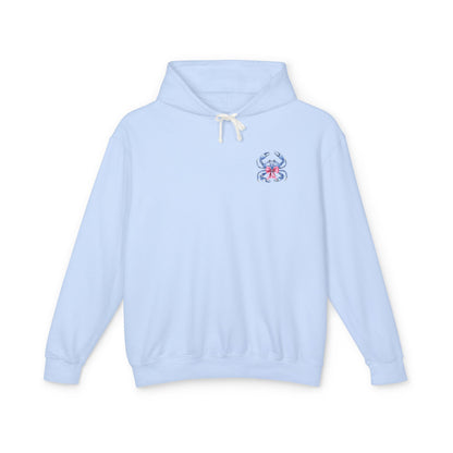 Adult Ono Island Preppy Crab Hoodie Comfort Colors