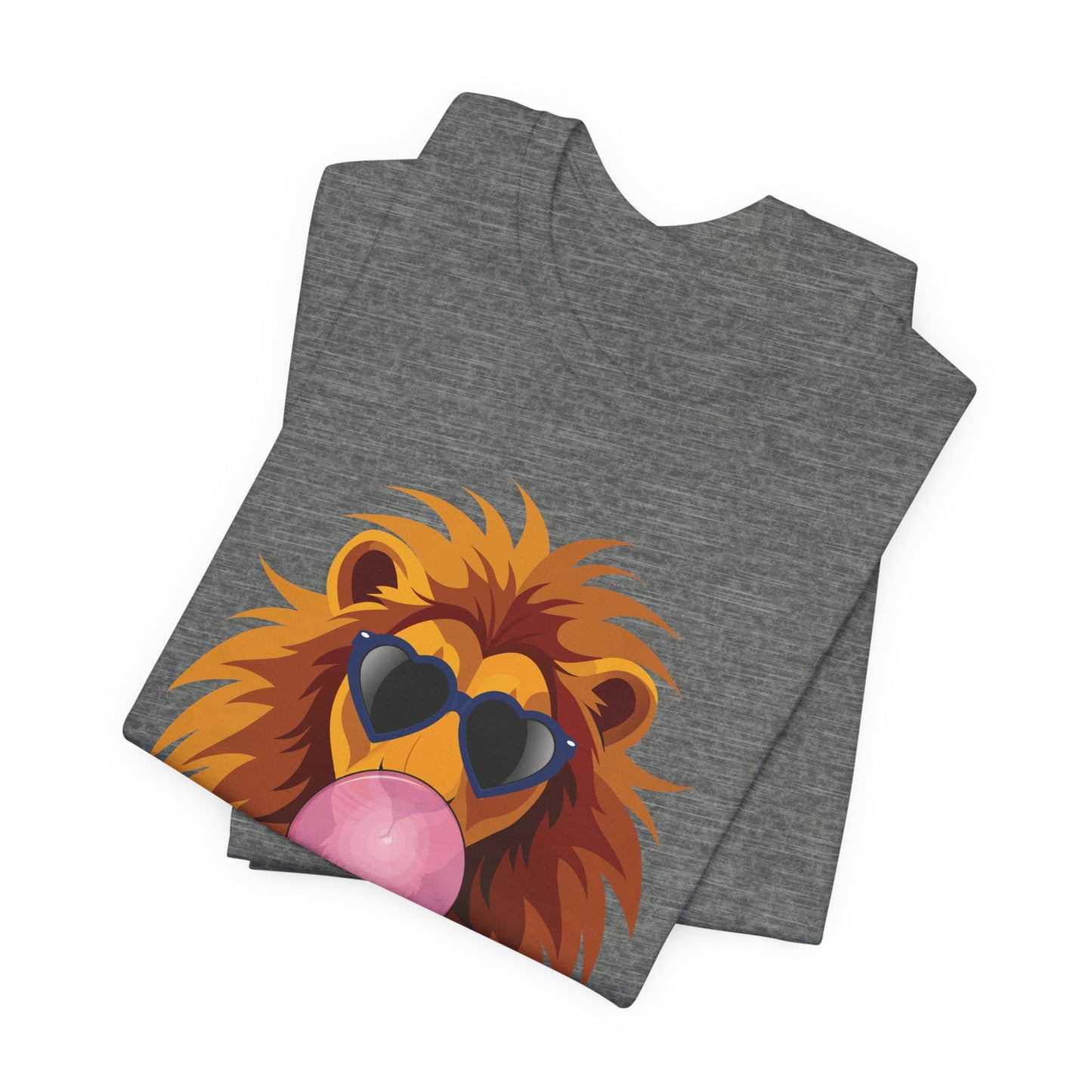 Adult Lions Bubble Poppin Tee - Bella Canvas