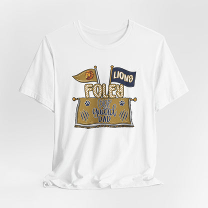 Adult Lions Color Guard Mom Tee - Bella Canvas