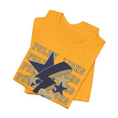Lions Hearts, Stars, Lightning Graphic Tee - Bella Canvas