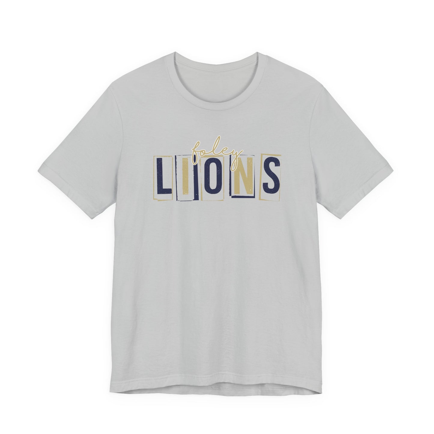 Foley Lions Boxy Tee - Bella Canvas
