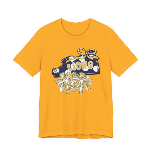 Lions Cheer Spirit Tee - Bella Canvas