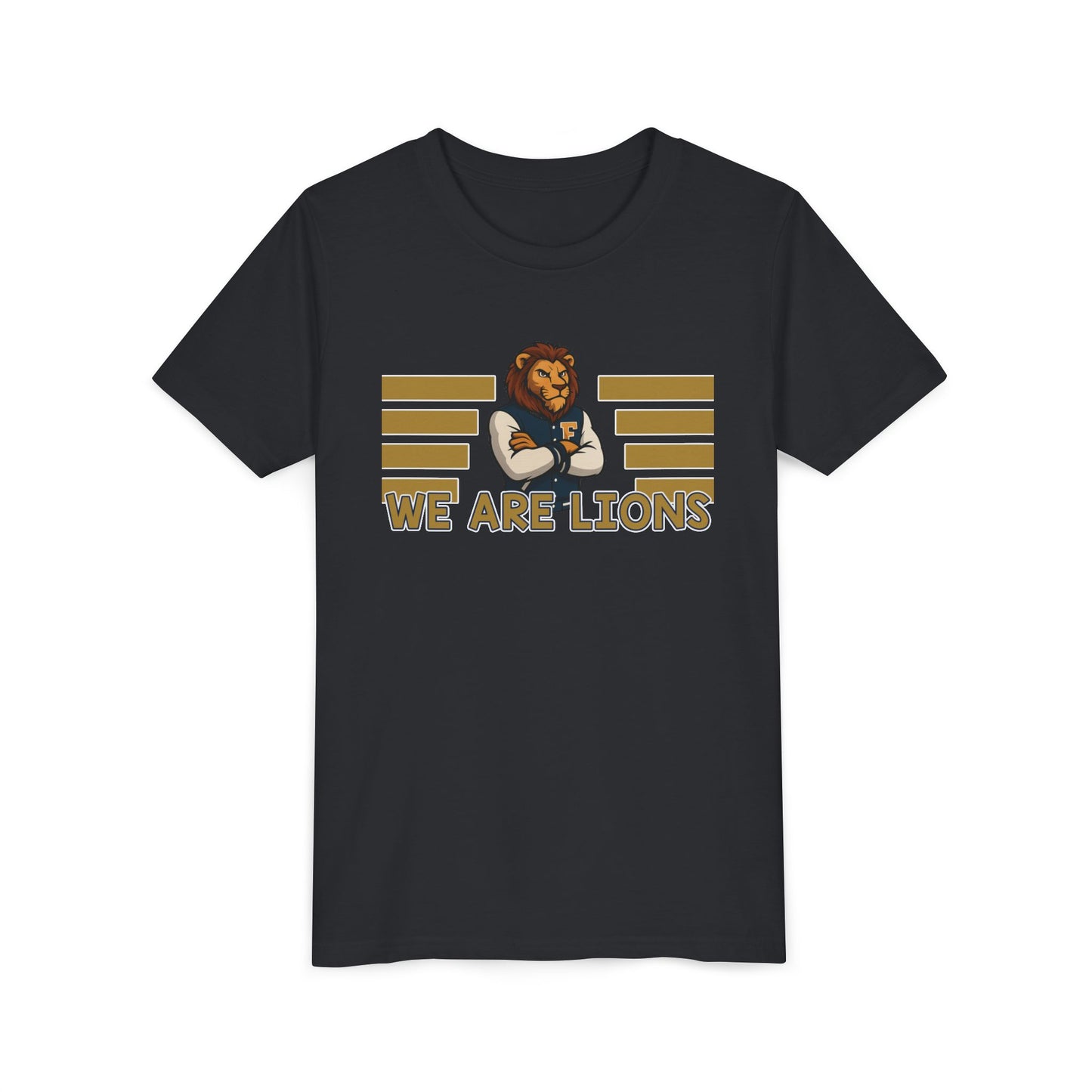 Youth We are Lions T-Shirt - Bella Canvas