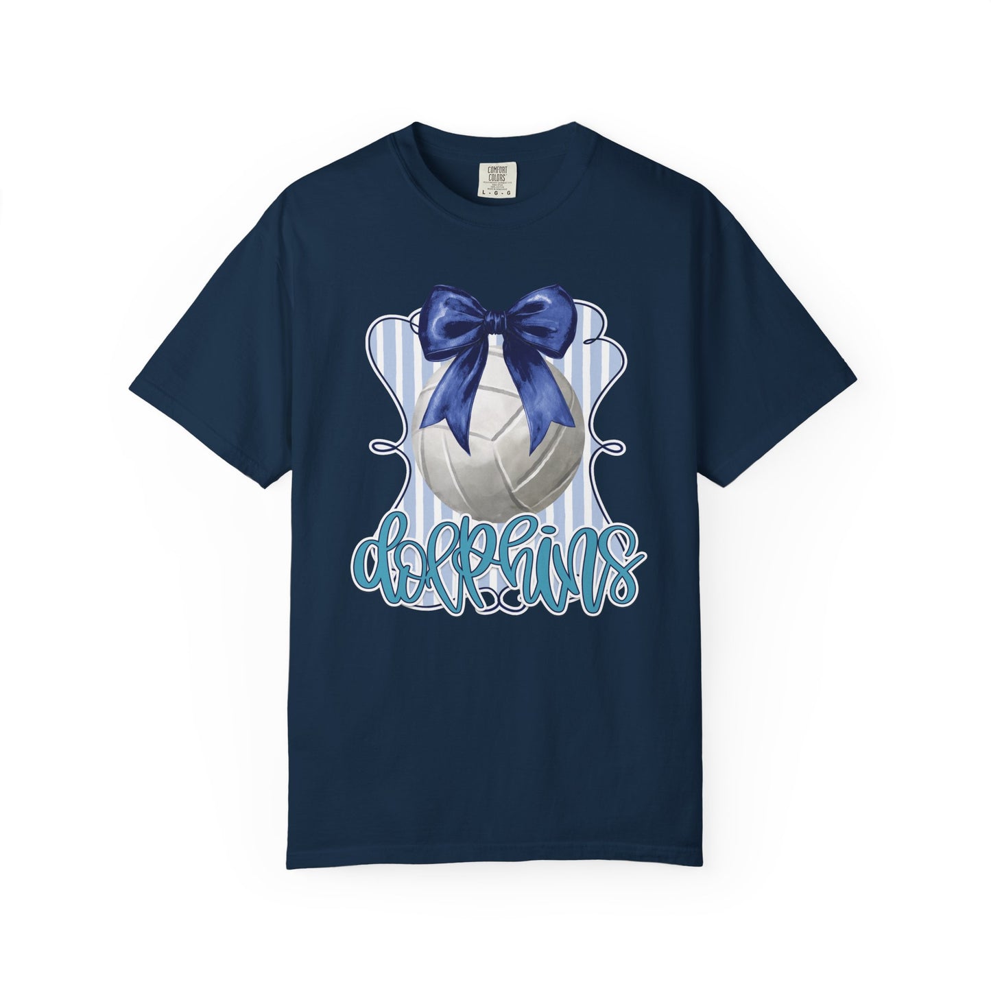 Adult Vollyeball Coquette Dolphins - Comfort Colors