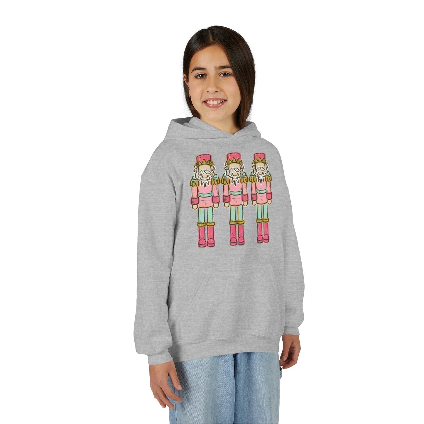 Pastel Nutcrackers Hoodie - Gildan